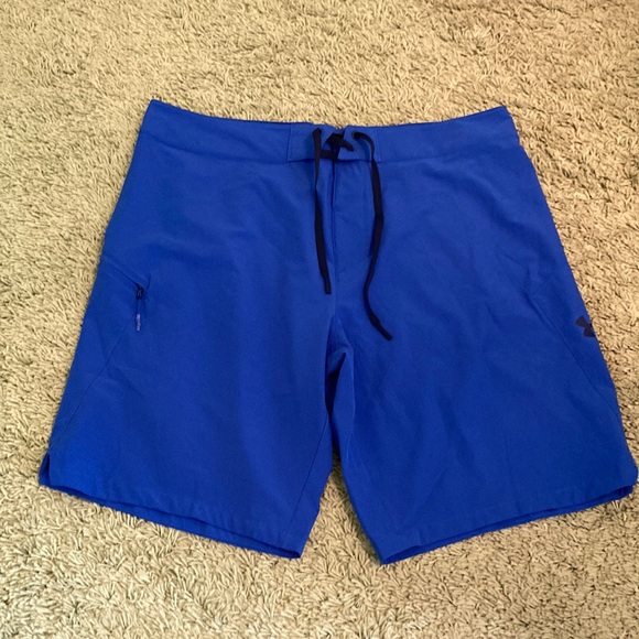 Under Armour Swim Size 32 Under Armour Blue Board Shorts For
